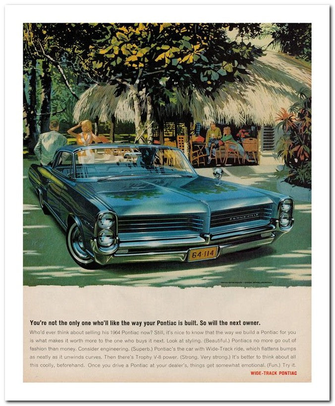 8x10 Vintage Ad 1964 You Re Not The Only One Who Ll Like The Way 02062502220