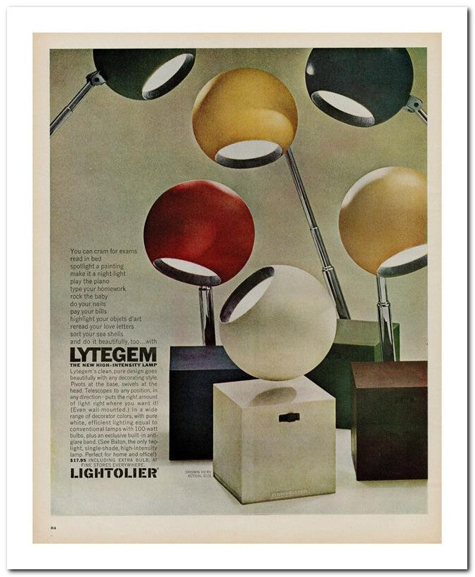 8x10 Vintage Ad 1965 Lytegem 02062502254