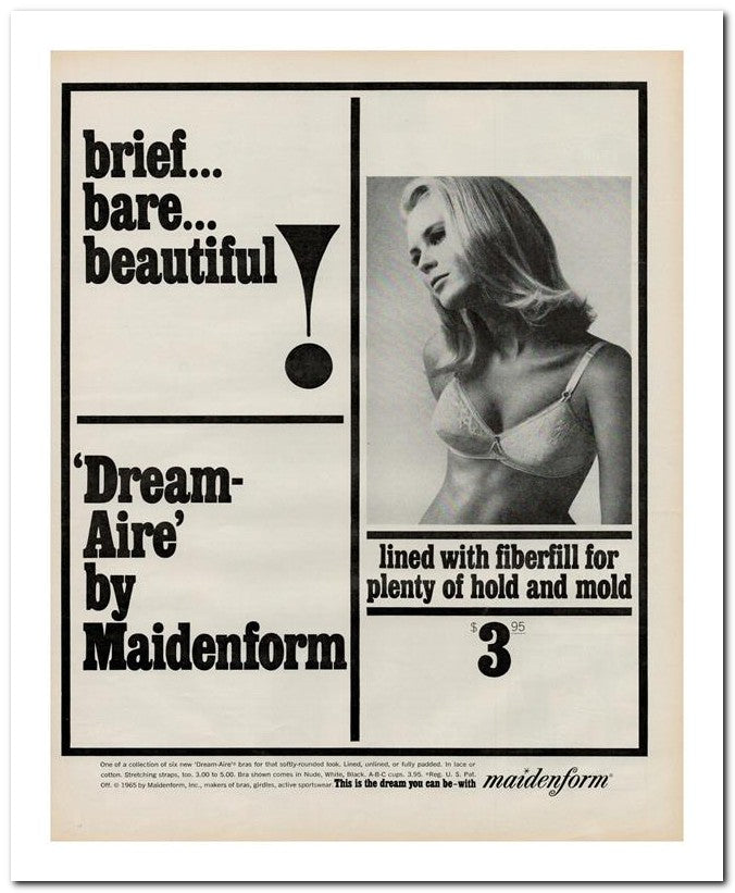 8x10 Vintage Ad 1965 Maidenform 02062502256
