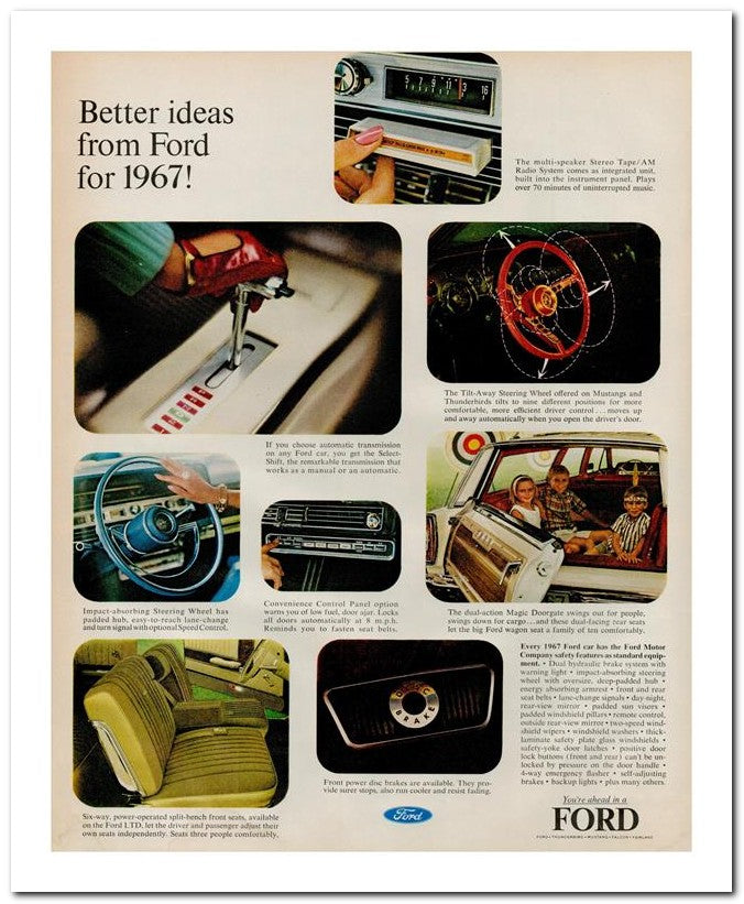 8x10 Vintage Ad 1966 Better Ideas 02062502371