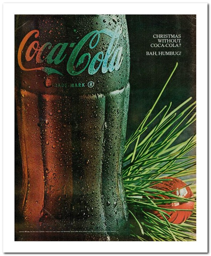 8x10 Vintage Ad 1966 Cola 02062502381