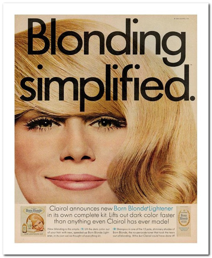 8x10 Vintage Ad 1966 Simplified 02062502386