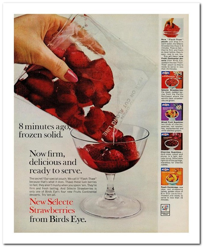 8x10 Vintage Ad 1967 From Birds Eye 02062502491