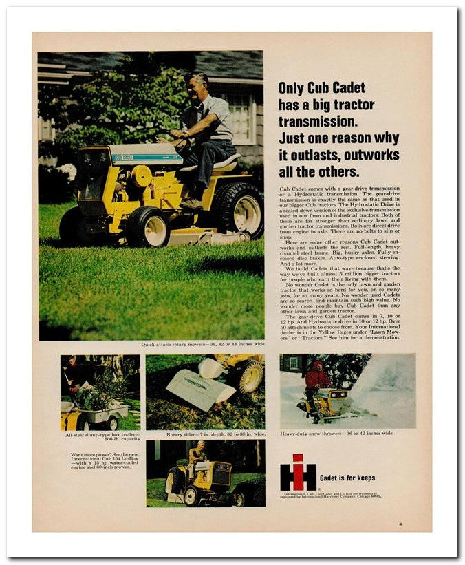 8x10 Vintage Ad 1969 Just One Reason Why 02062502538