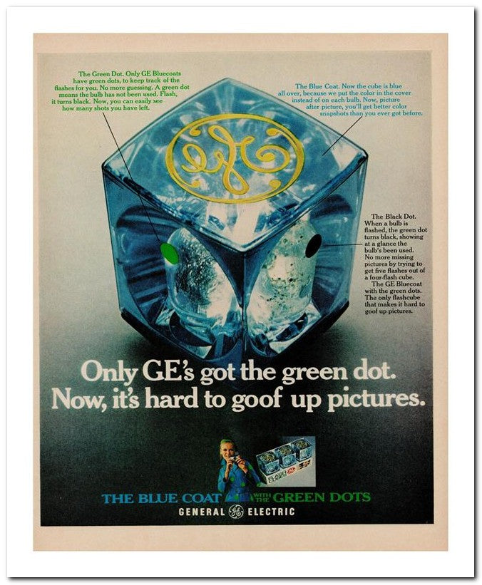 8x10 Vintage Ad 1969 Now It's Hard To Goof Up Pictures 02062502540