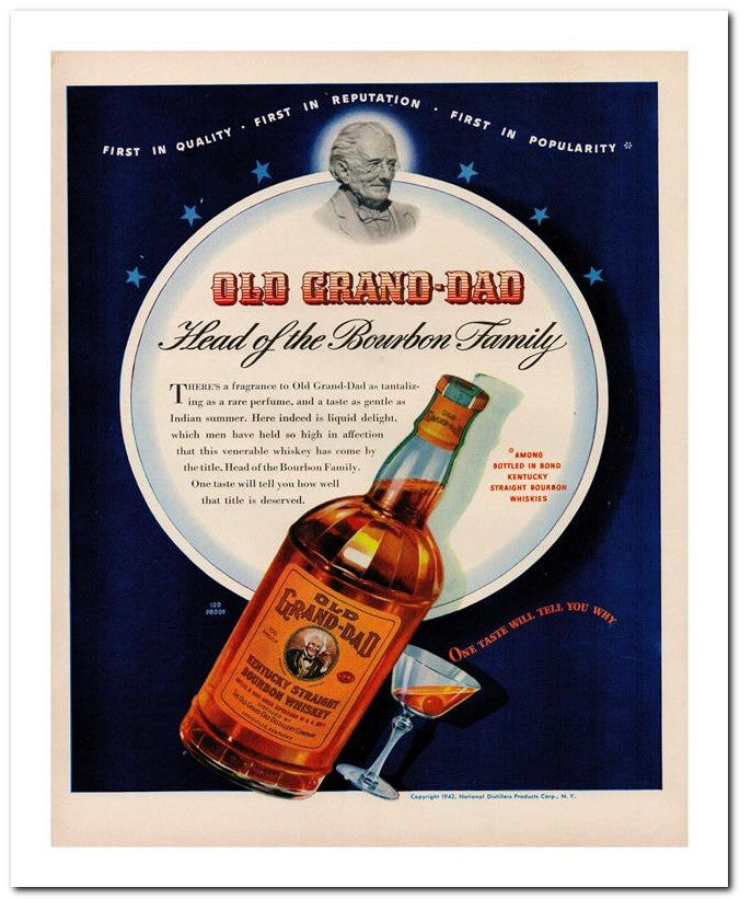 8x10 Vintage Ad 1942 Head Of The Bourbon Family 02062502575