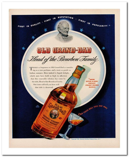 8x10 Vintage Ad 1942 Head Of The Bourbon Family 02062502575