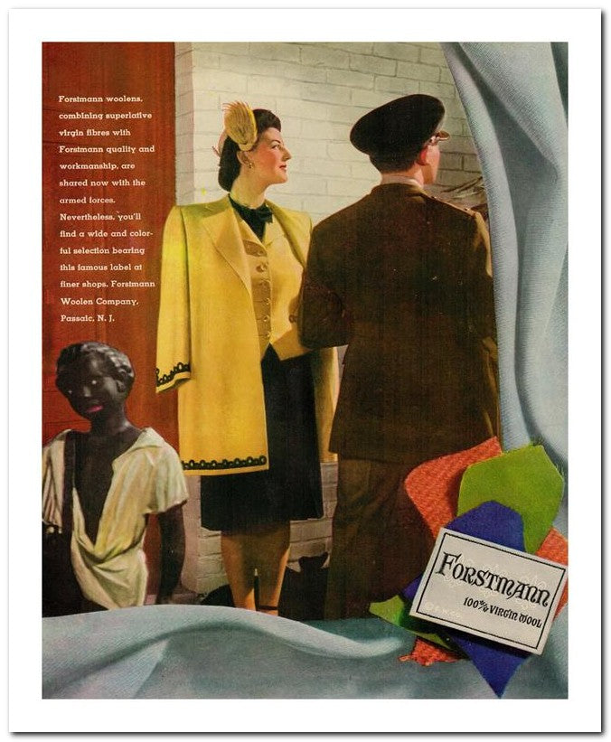 8x10 Vintage Ad 1944 Forstmann 02062502635