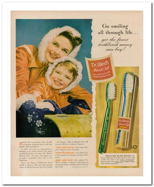 8x10 Vintage Ad 1944 All Through Life 02062502643