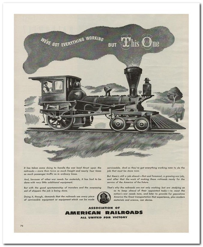 8x10 Vintage Ad 1944 This One 02062502702