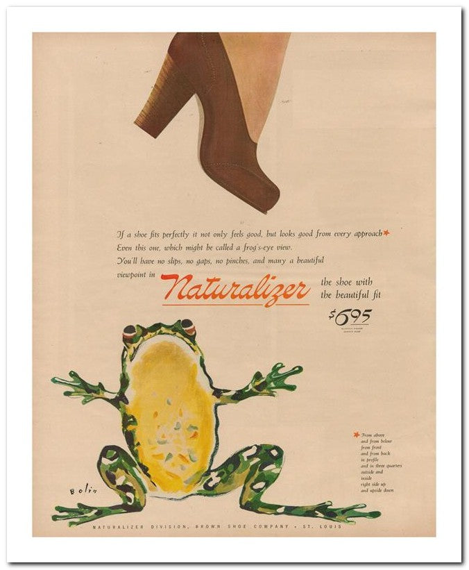 8x10 Vintage Ad 1944 Naturalizer 02062502706