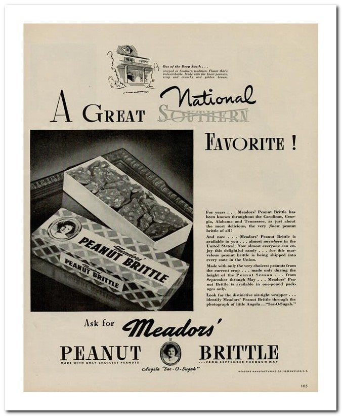8x10 Vintage Ad 1944 Great Southern 02062502741