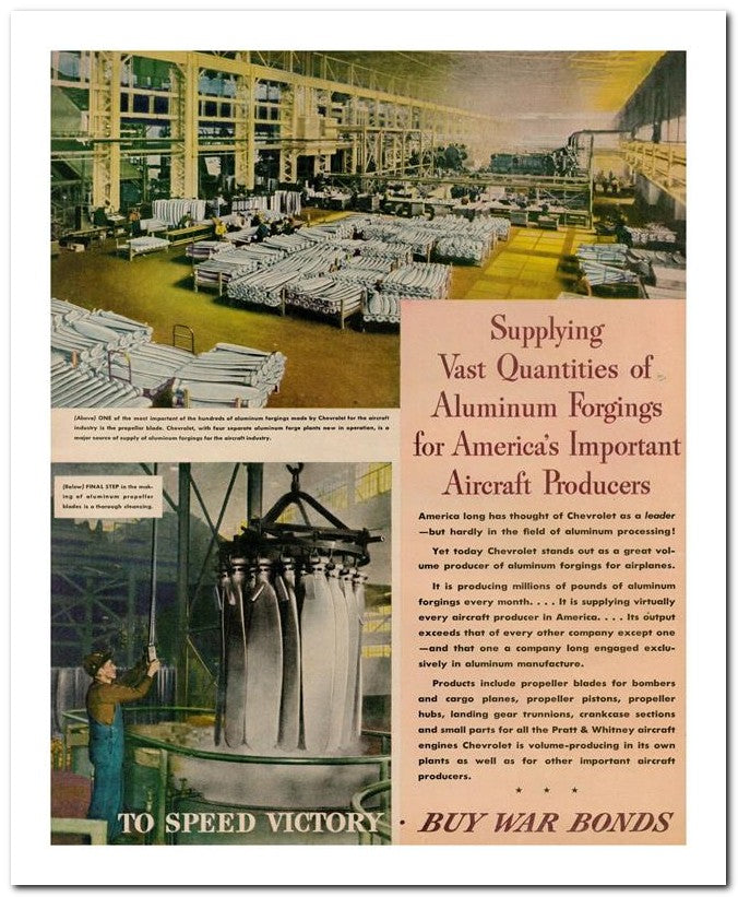 8x10 Vintage Ad 1944 To Speed Victory Buy War Bonds 02062502799