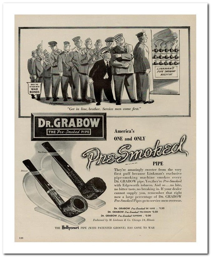 8x10 Vintage Ad 1944 Smolad 02062502804