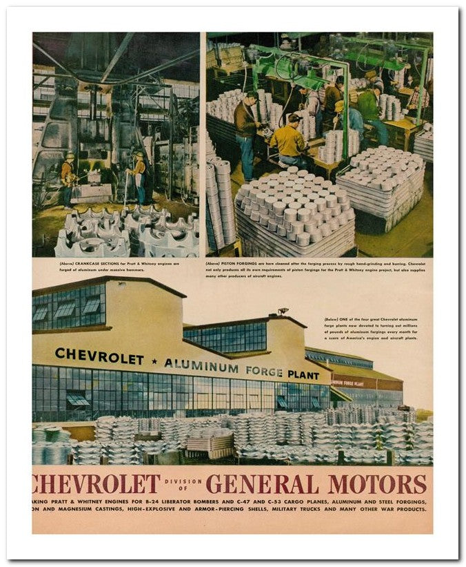 8x10 Vintage Ad 1944 General Motors 02062502810