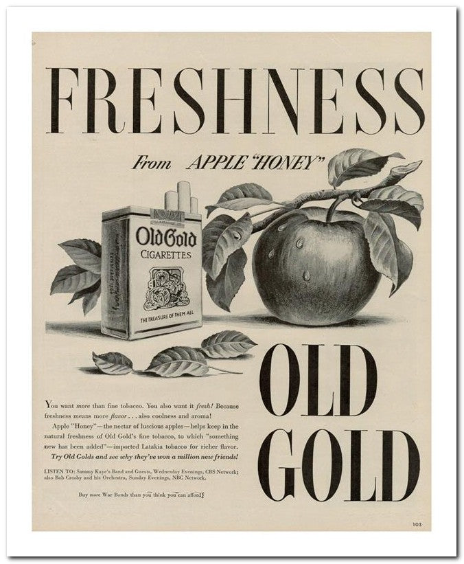 8x10 Vintage Ad 1944 Freshness 02062502813