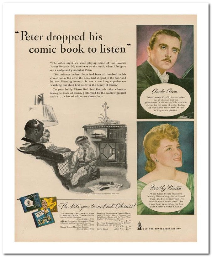 8x10 Vintage Ad 1944 Peter Dropped His 02062502823