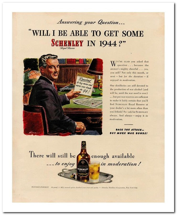 8x10 Vintage Ad 1944 Will I Be Able To Get Some 02062502843