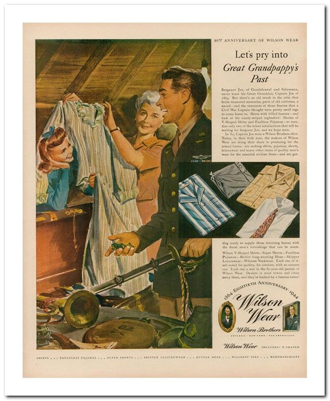 8x10 Vintage Ad 1944 Wilson 02062502852