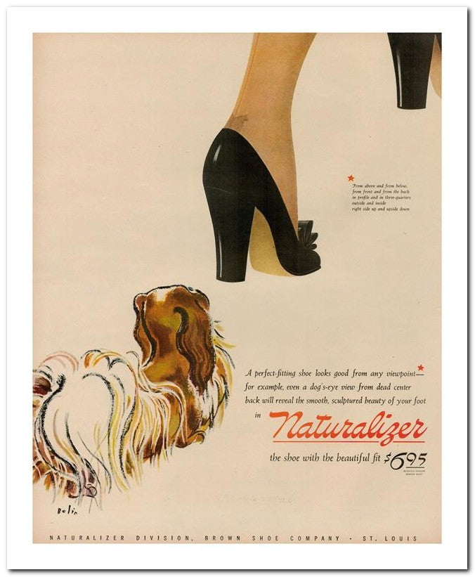 8x10 Vintage Ad 1944 Naturalizer 02062502859