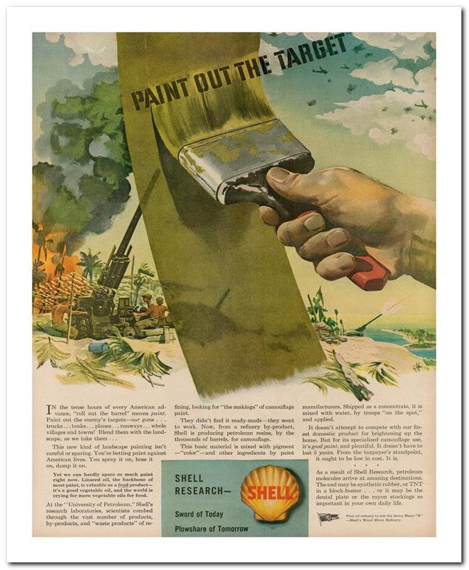 8x10 Vintage Ad 1944 Target 02062502860