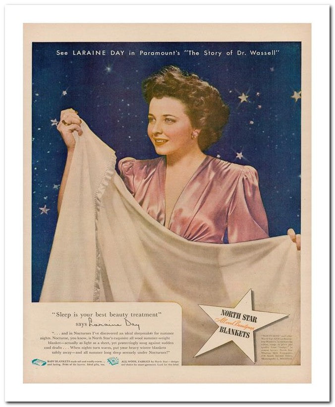 8x10 Vintage Ad 1944 See Laraine Day In Paramount's The Story Of 02062502924