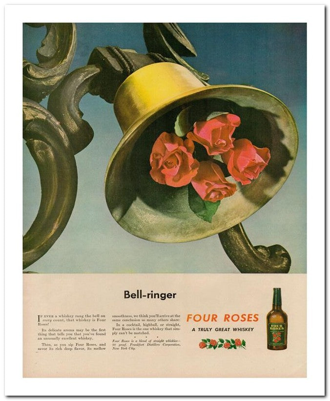 8x10 Vintage Ad 1944 Four Roses 02062502925