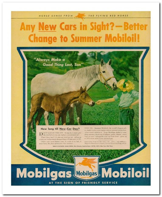 8x10 Vintage Ad 1944 Any New Cars In Sight Better 02062502971