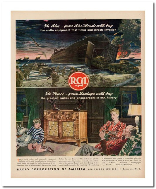 8x10 Vintage Ad 1944 In War Your War Bonds Will Buy 02062503037