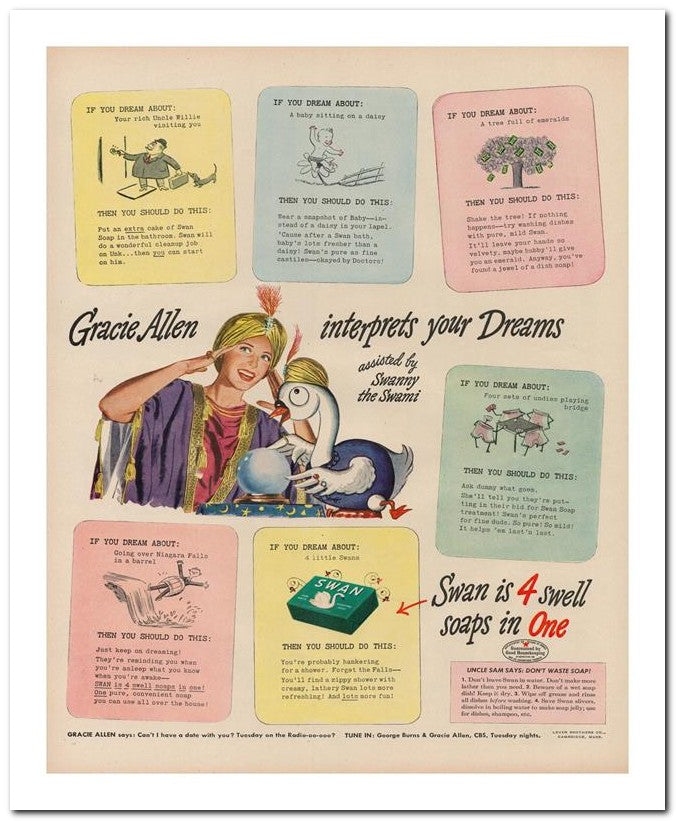 8x10 Vintage Ad 1944 Interprets Your Dreams 02062503057