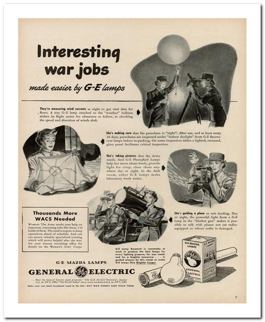 8x10 Vintage Ad 1944 Interesting 02062503170