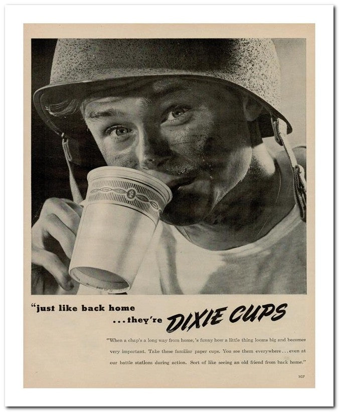 8x10 Vintage Ad 1944 Dixie 02062503178