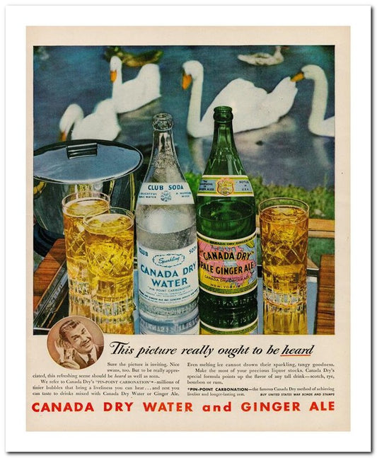 8x10 Vintage Ad 1944 This Picture Really Ought To Be Heard 02062503215