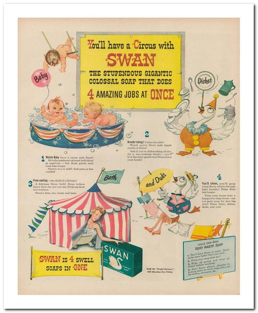 8x10 Vintage Ad 1944 4 Amazing Jobs At Once 02062503233