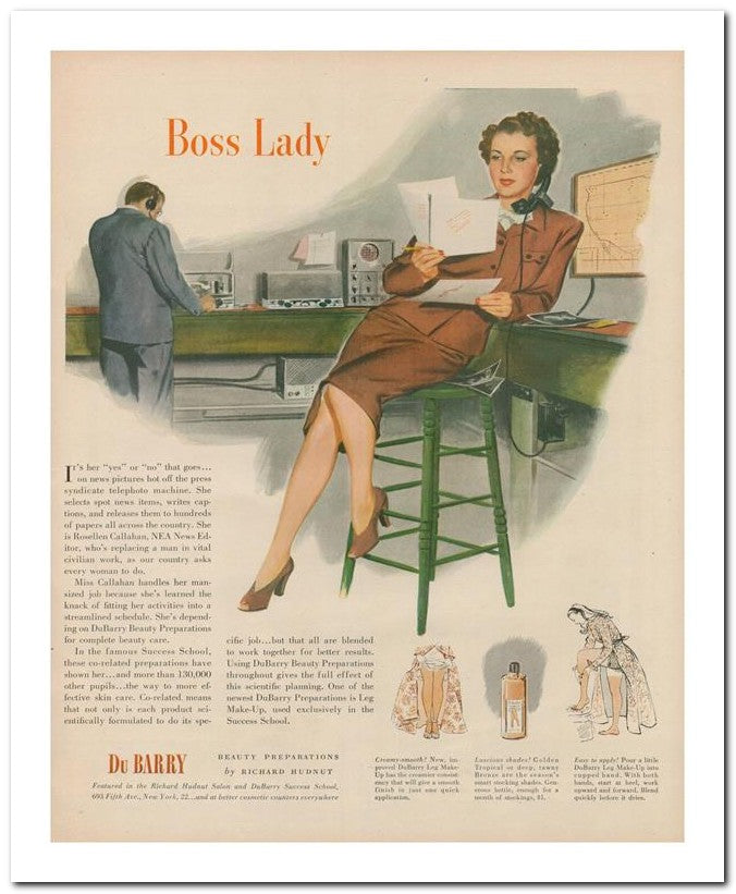 8x10 Vintage Ad 1944 Boss Lad Y 02062503236