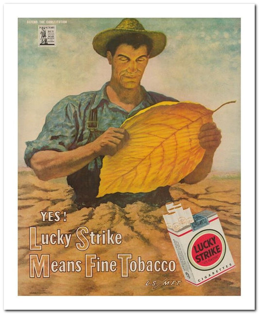 8x10 Vintage Ad 1944 Means Fine Tobacco 02062503239