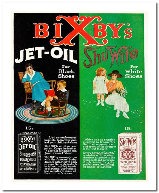 8x10 1920s Ad Bixby’s 07042500007