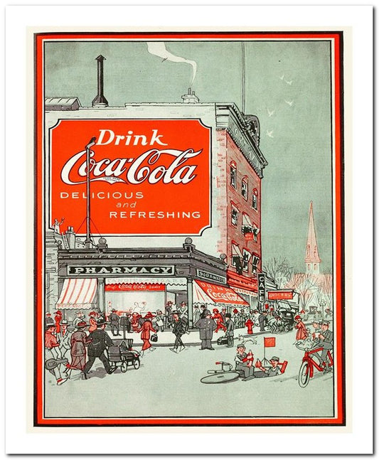 8x10 1920s Ad Drink Coca Cola 07042500019