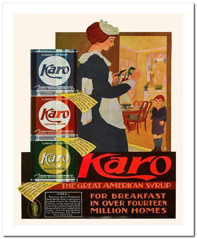8x10 1920s Ad Karo, The Great American Syrup 07042500030
