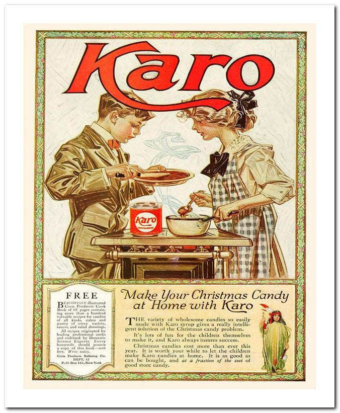 8x10 1920s Ad Karo 07042500031