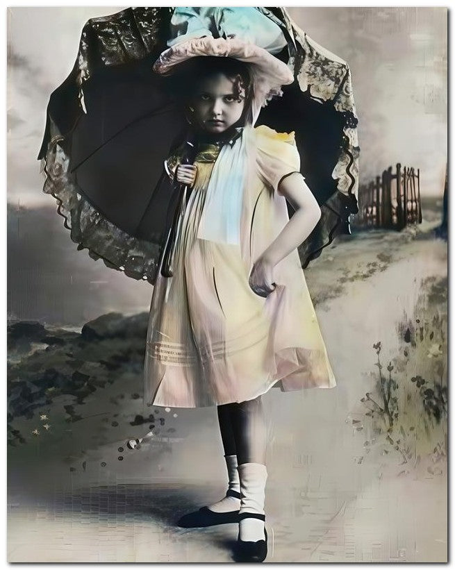 Belle Epoque Children 1900's Attitude 8x10 Photo Print 23052500005