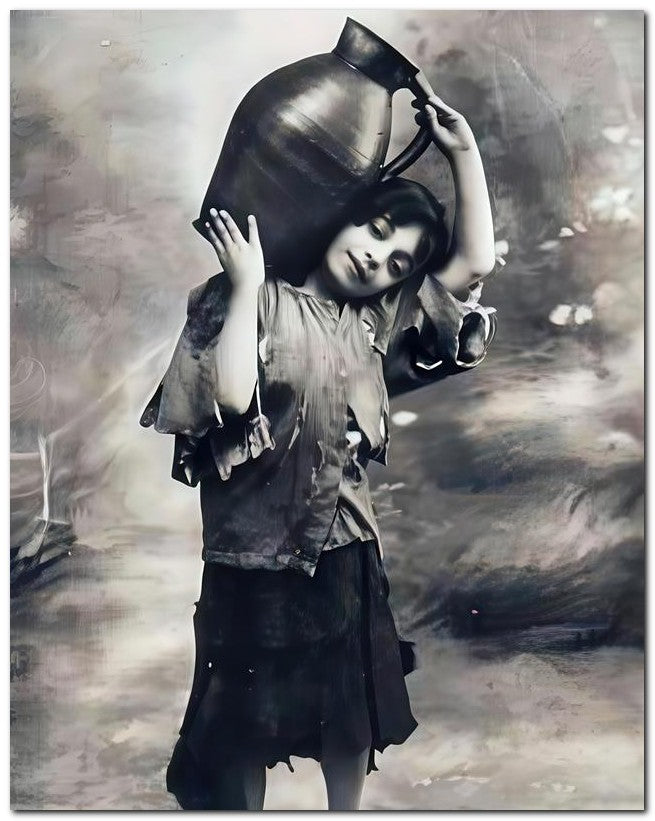 Belle Epoque Children 1900's Big Jar 8x10 Photo Print 23052500010