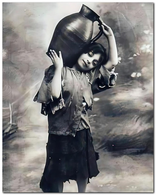 Belle Epoque Children 1900's Big Jar 8x10 Photo Print 23052500010