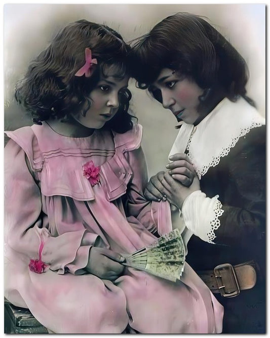 Belle Epoque Children 1900's Friends 8x10 Photo Print 23052500030