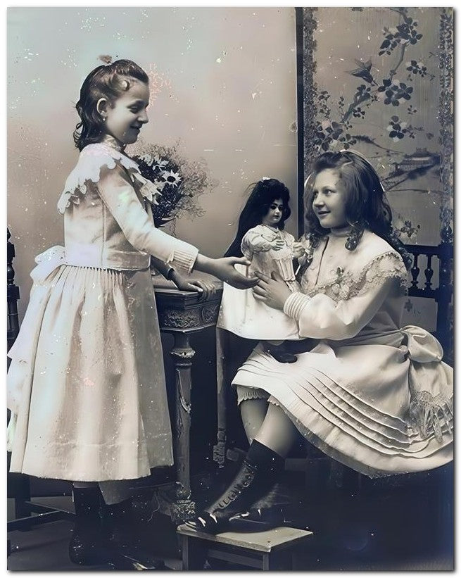 Belle Epoque Children 1901 Doll Daisy 8x10 Photo Print 23052500057