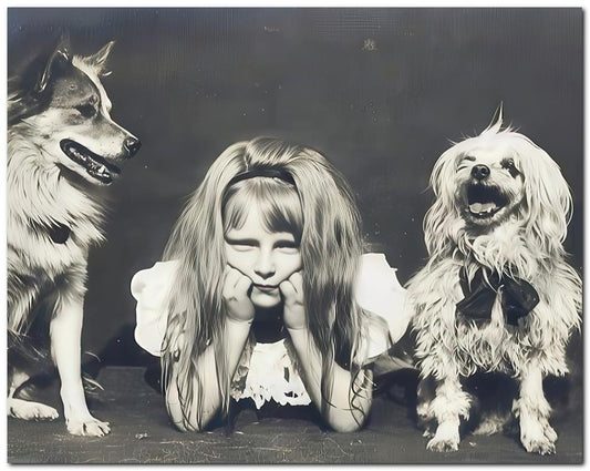 Belle Epoque Children 1902 Funny Girl 8x10 Photo Print 23052500060