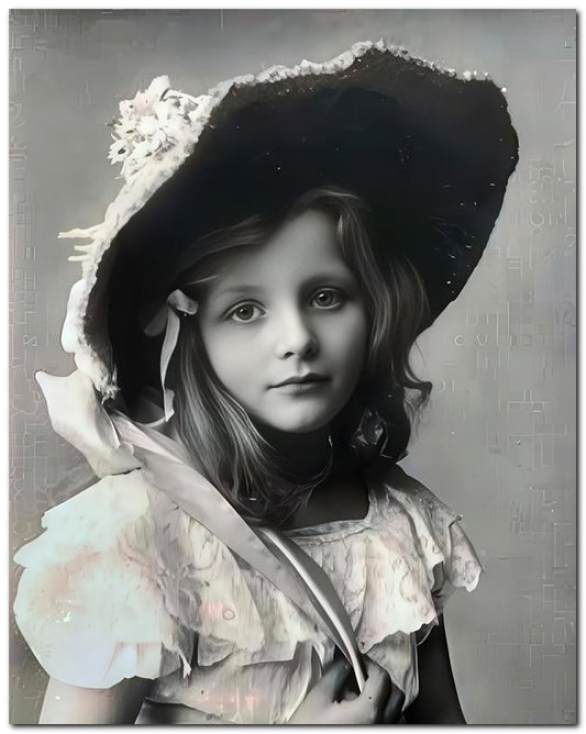 Belle Epoque Children 1905 Angel Face 8x10 Photo Print 23052500077