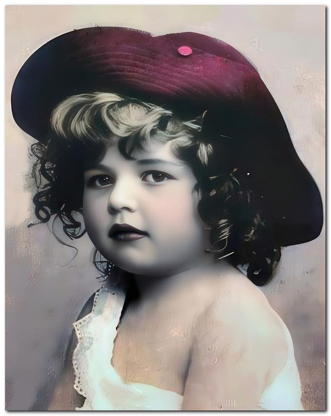 Belle Epoque Children 1905 Off Shoulder 8x10 Photo Print 23052500097