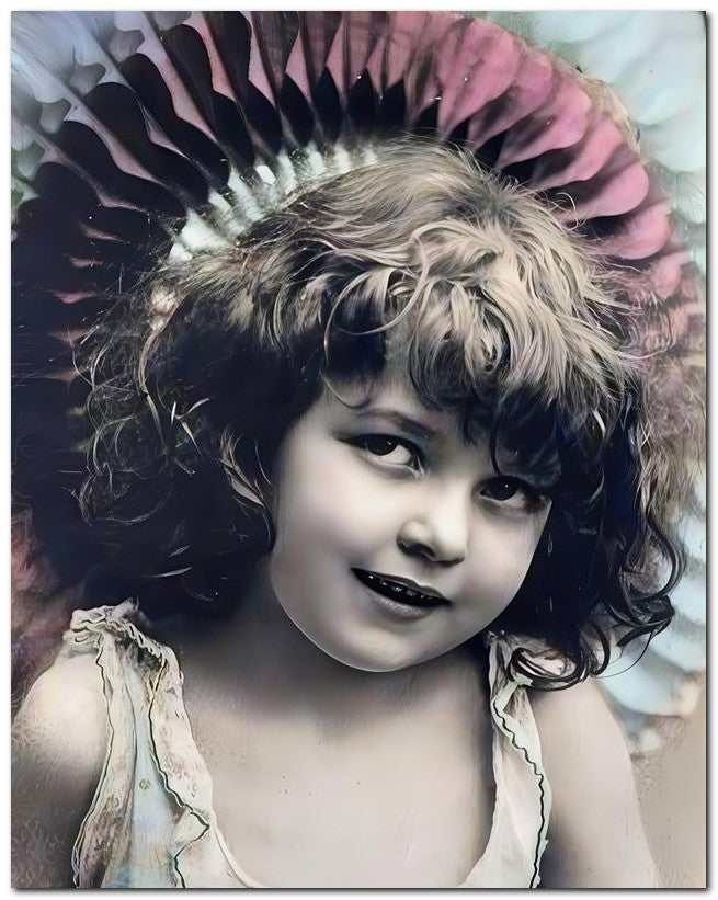 Belle Epoque Children 1907 Bonnet 8x10 Photo Print 23052500138