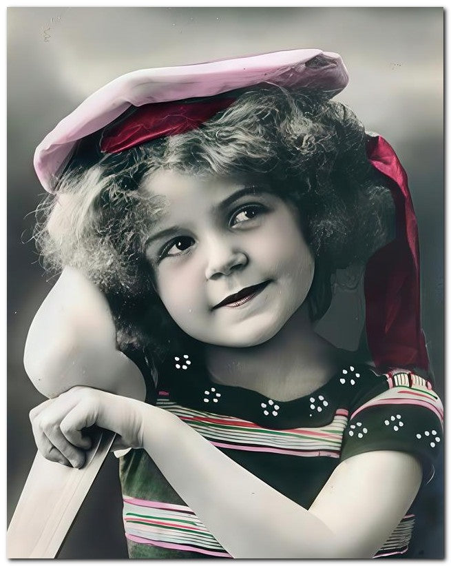 Belle Epoque Children 1909 Beret 8x10 Photo Print 23052500266